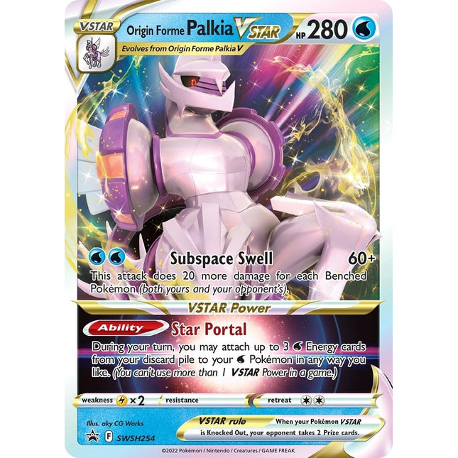 Origin Forme Palkia VSTAR (SWSH254) (Jumbo Card) [Sword & Shield: Black Star Promos]