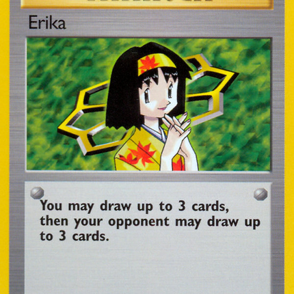 Erika (100/132) [Gym Heroes 1st Edition]