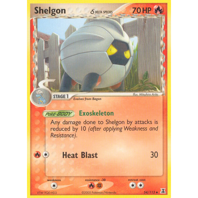 Shelgon (54/113) (Delta Species) [EX: Delta Species]