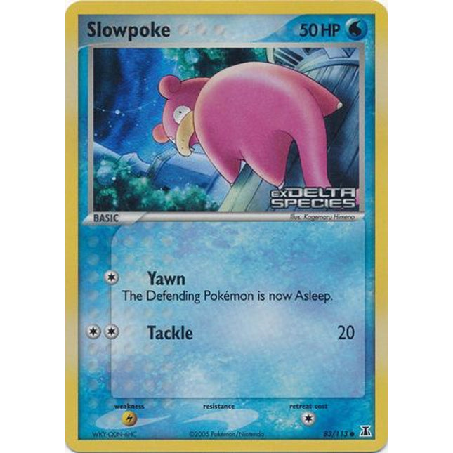 Slowpoke (83/113) (Stamped) [EX: Delta Species]
