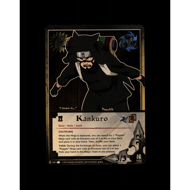 Kankuro - 461 - NM - 1st Edition - Foil - Naruto CCG - D4-290