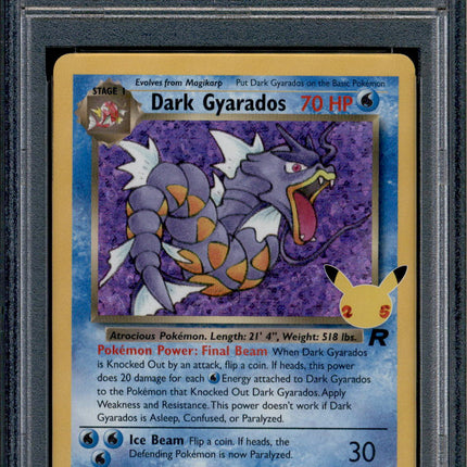 Dark Gyarados - 8/82 - PSA 10 - Holo - Celebrations - Pokemon - 68779