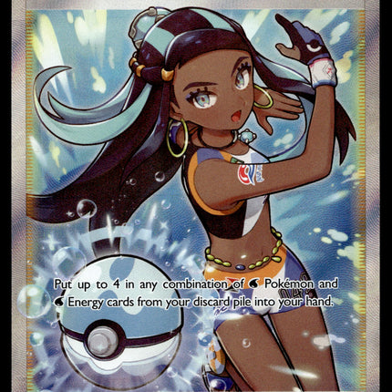 Nessa - TG27/TG30 - PSA NM - Full Art - Lost Origin - Pokemon - A5-52