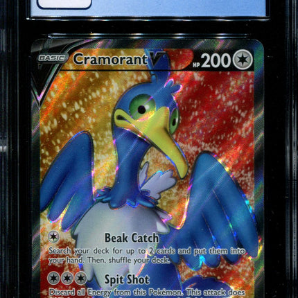 Cramorant V - 198/202 - CGC 9.5 - Full Art - Sword & Shield Base Set - Pokemon - 68089