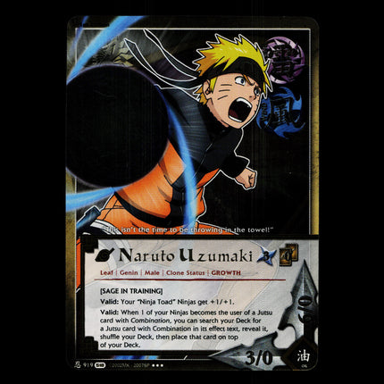 Naruto Uzumaki - 919 - NM - 1st Edition Foil - S18 - Naruto CCG - D4-109