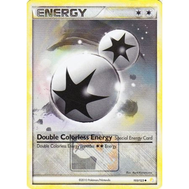 Double Colorless Energy (103/123) (League Promo) [HeartGold & SoulSilver: Base Set]