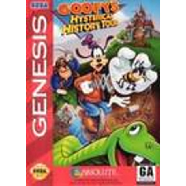 Goofy's Hysterical History Tour - Sega Genesis