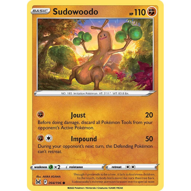 Sudowoodo (094/196) [Sword & Shield: Lost Origin]