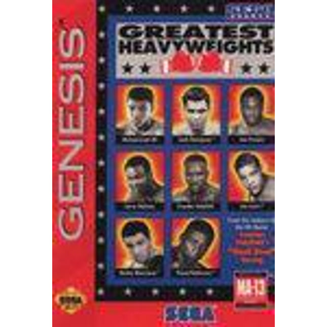 Greatest Heavyweights - Sega Genesis