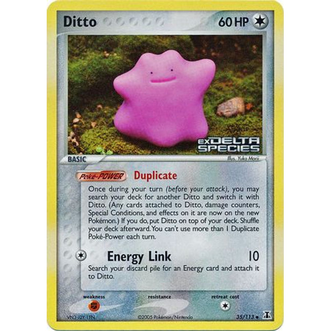 Ditto (35/113) (Stamped) [EX: Delta Species]
