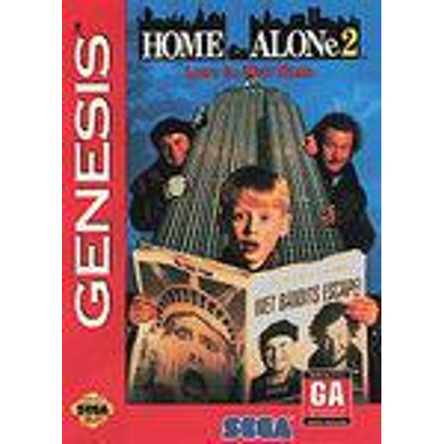 Home Alone 2 Lost In New York - Sega Genesis
