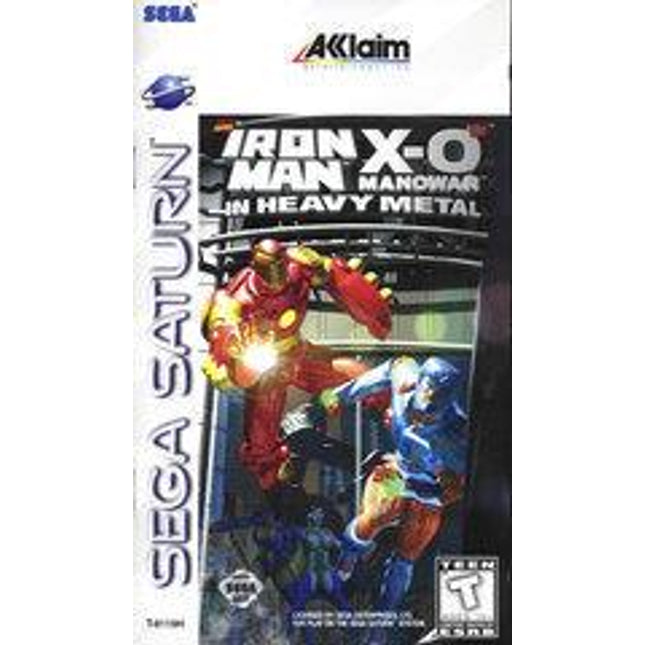 Iron Man X-O Manowar in Heavy Metal - Sega Saturn
