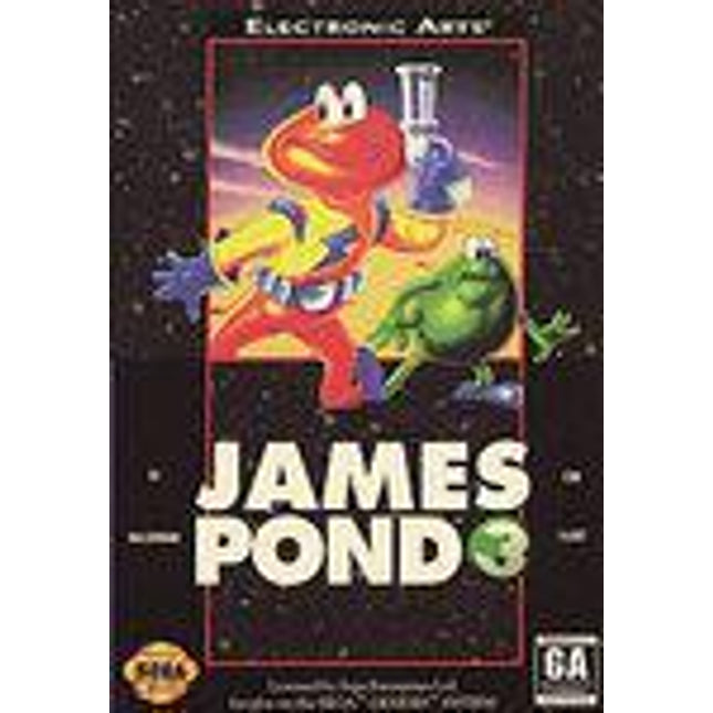 James Pond 3 Operation Starfish - Sega Genesis