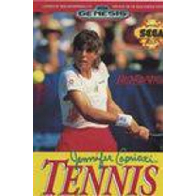 Jennifer Capriati Tennis - Sega Genesis