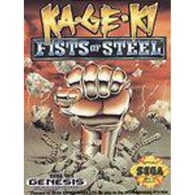 Ka-Ge-Ki Fists of Steel - Sega Genesis