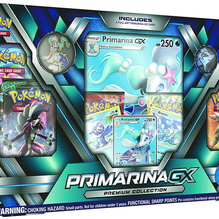 Primarina GX - Pokemon - Premium Collection Box - Sealed - New