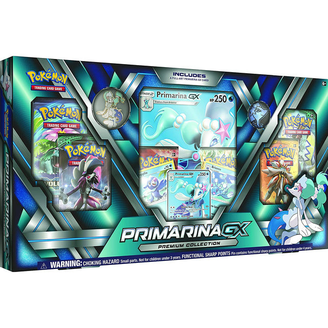 Primarina GX - Pokemon - Premium Collection Box - Sealed - New