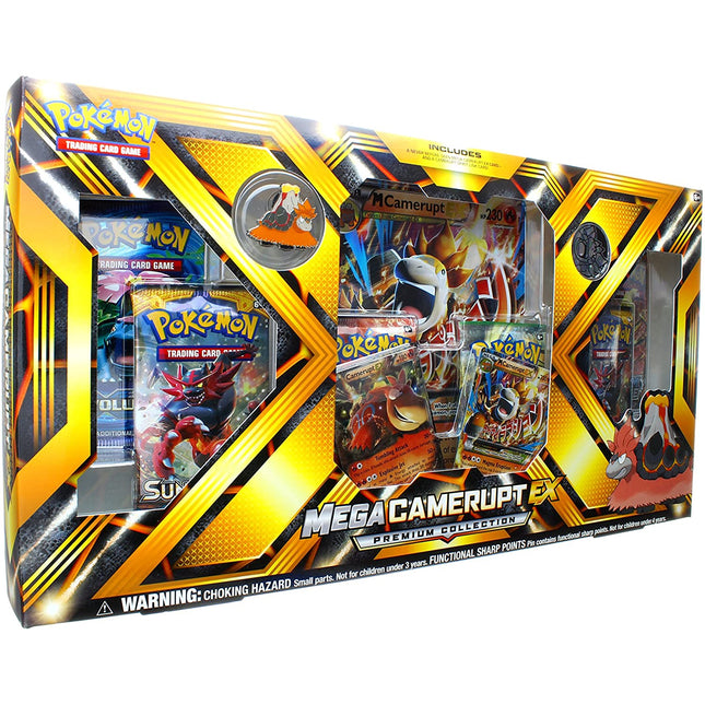 Mega Camerupt EX - Pokemon - Premium Collection Box - Sealed - New