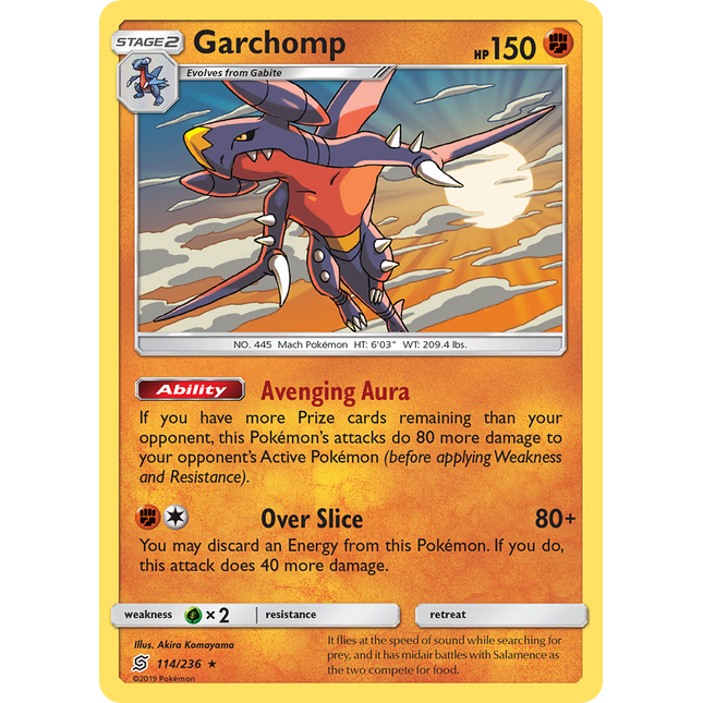 Garchomp (114/236) [Sun & Moon: Unified Minds]