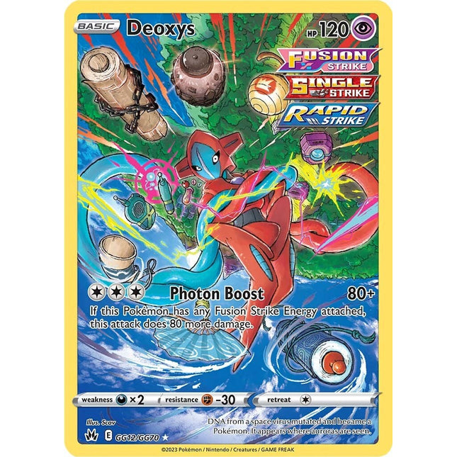 Deoxys (GG12/GG70) [Sword & Shield: Crown Zenith]