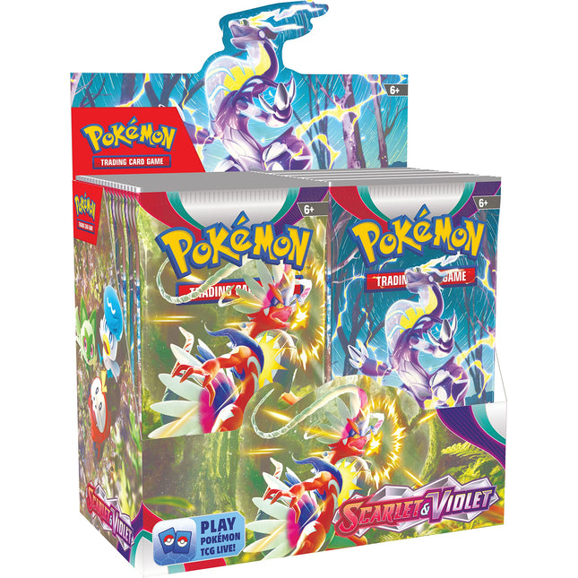 Scarlet & Violet Base Set Booster Box - 36 Packs - Sealed - New
