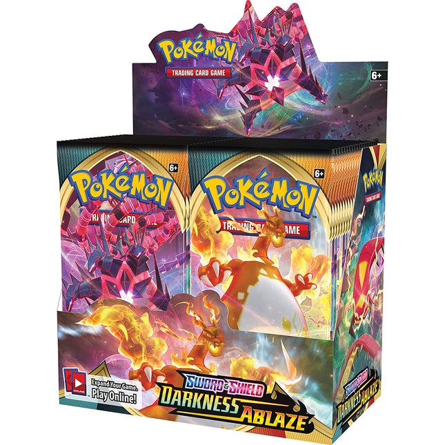 Darkness Ablaze - Sword & Shield Era - Pokemon - 36 Pack Booster Box - Sealed - New