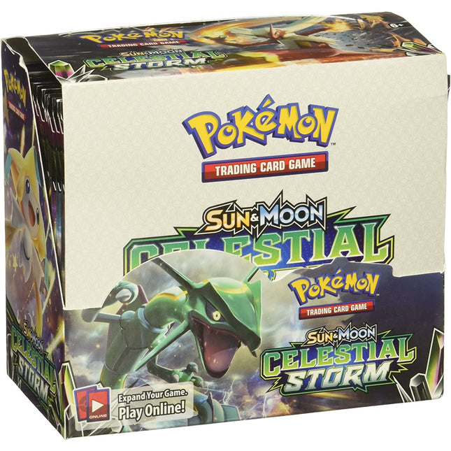 Sun & Moon Celestial Storm - Pokemon - 36 Pack Booster Box - Sealed - New