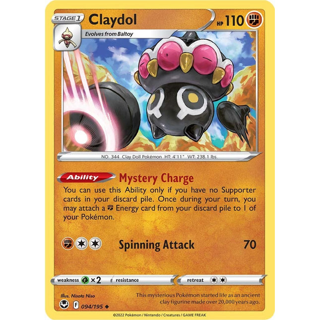 Claydol (094/195) [Sword & Shield: Silver Tempest]