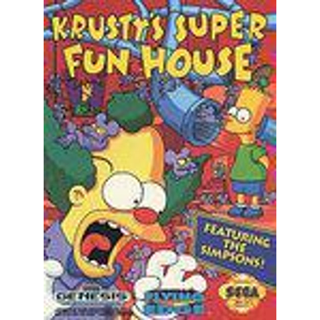 Krusty's Super Fun House - Sega Genesis
