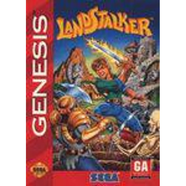 Landstalker Treasures of King Nole - Sega Genesis