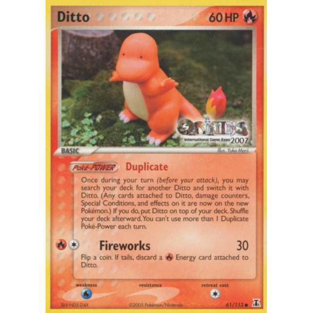 Ditto (61/113) (Origins Game Fair 2007) [EX: Delta Species]