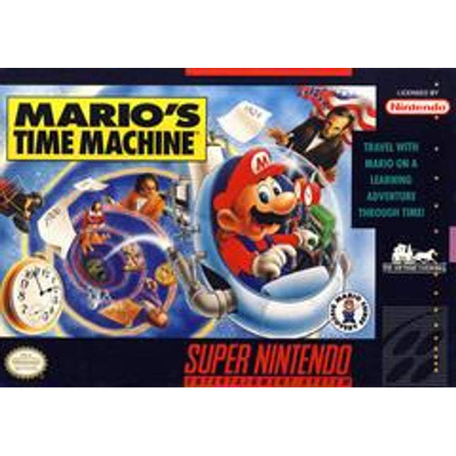Mario's Time Machine - Super Nintendo