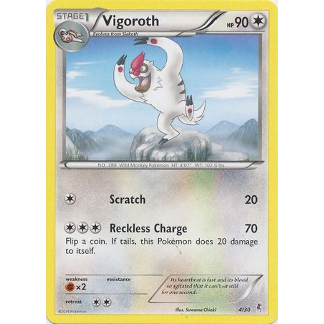 Vigoroth (4/30) [XY: Trainer Kit 1 - Bisharp]