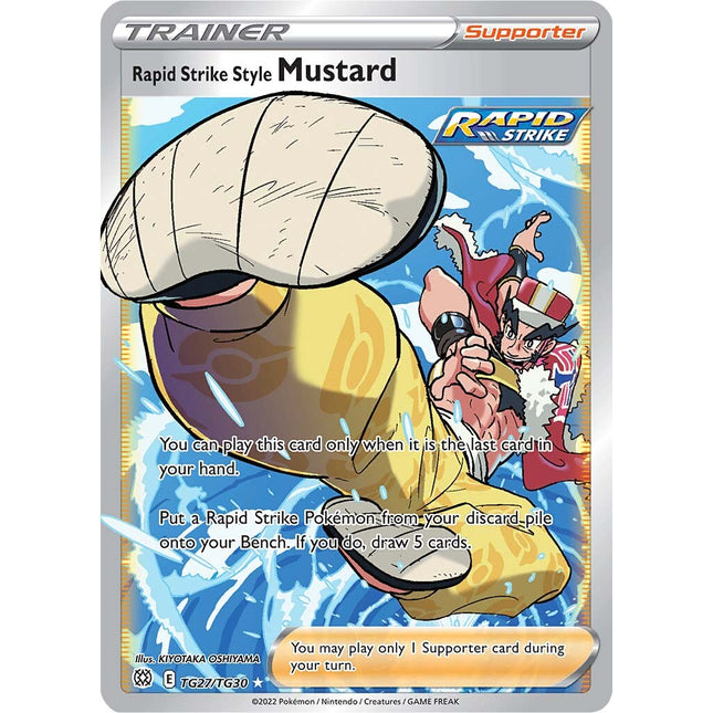 Rapid Strike Style Mustard (TG27/TG30) [Sword & Shield: Brilliant Stars]
