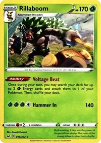 Rillaboom - 014/202 (Cosmos Holo) [Miscellaneous Cards & Products]
