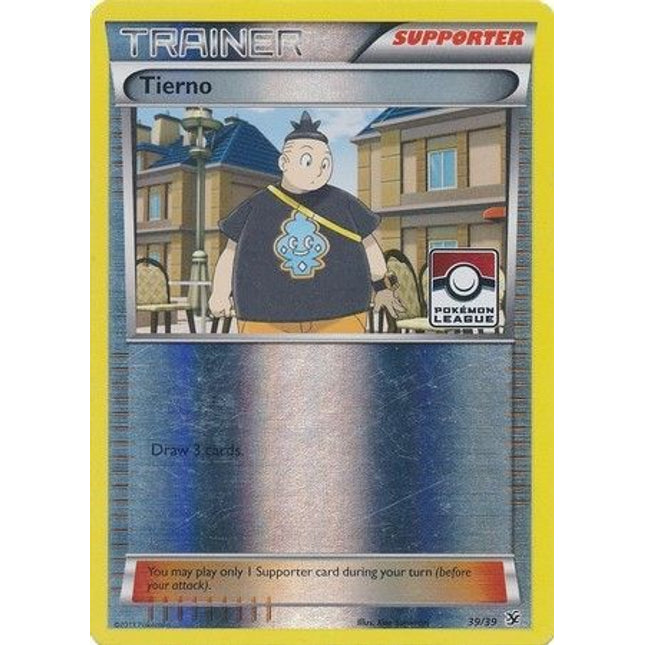 Tierno (39/39) (League Promo) [XY: Kalos Starter Set]