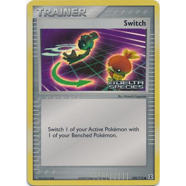 Switch (102/113) (Stamped) [EX: Delta Species]