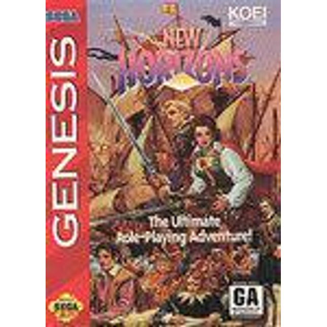 Uncharted Waters New Horizons - Sega Genesis