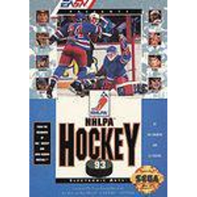NHLPA Hockey '93 - Sega Genesis