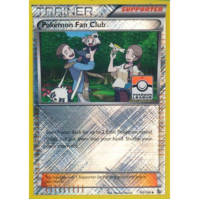 Pokemon Fan Club (94/106) (League Promo) [XY: Flashfire]