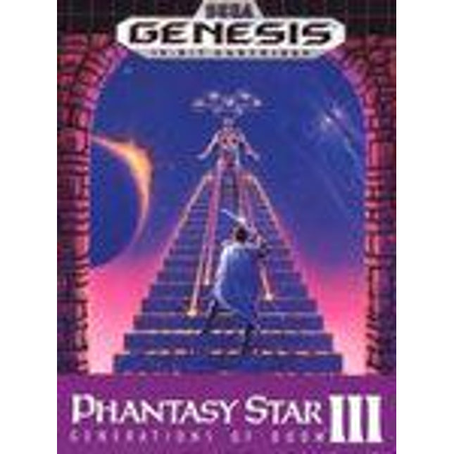 Phantasy Star III Generations of Doom - Sega Genesis