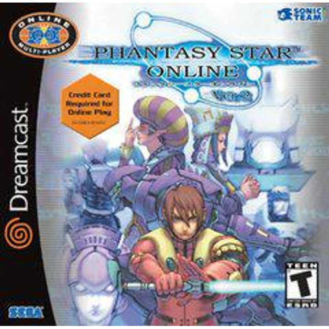 Phantasy Star Online Version 2 - Sega Dreamcast