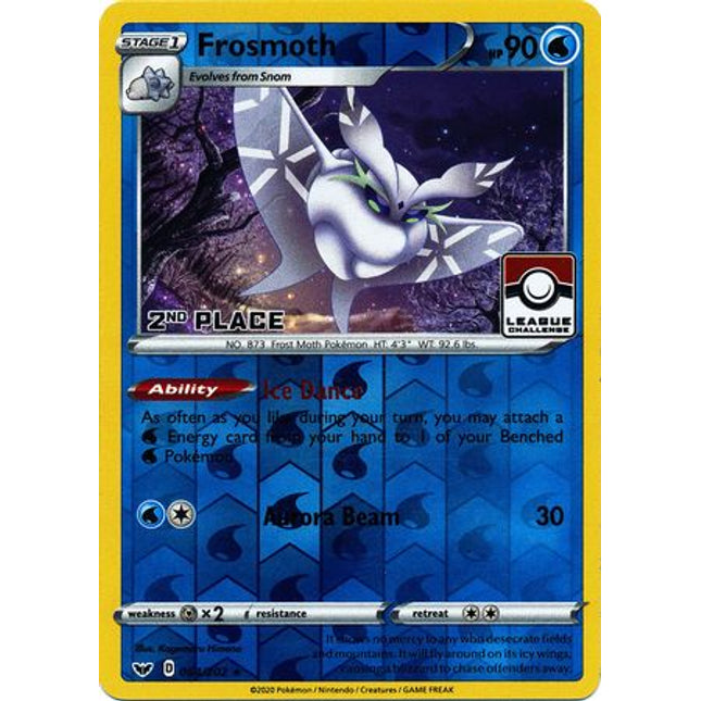 Frosmoth (064/202) (League Promo 2nd Place) [Sword & Shield: Base Set]