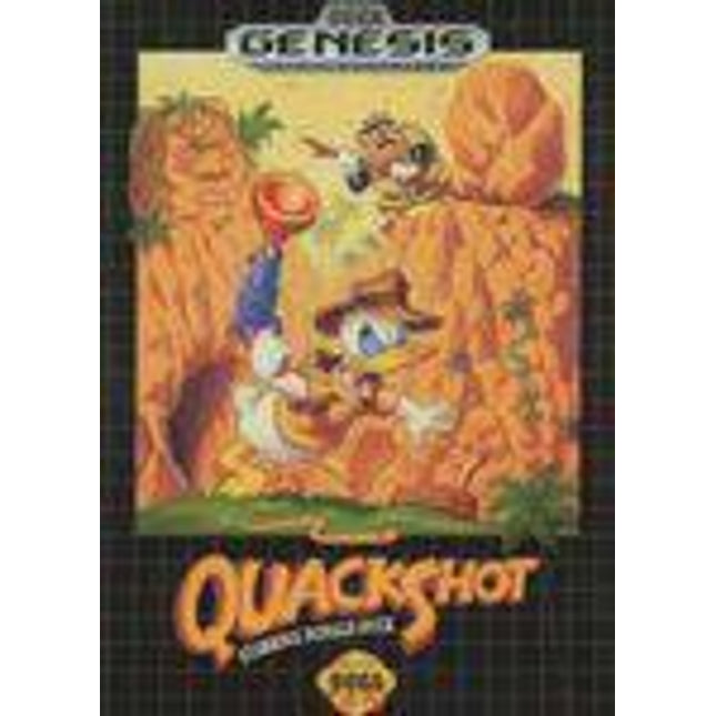 QuackShot Starring Donald Duck - Sega Genesis