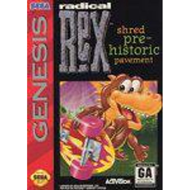 Radical Rex - Sega Genesis