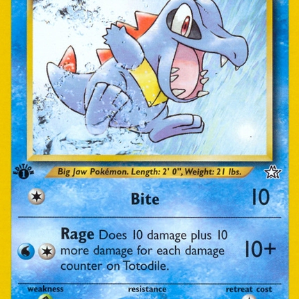 Totodile (80/111) [Neo Genesis 1st Edition]