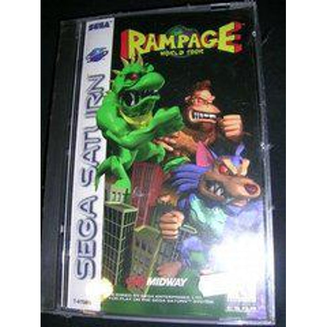 Rampage World Tour - Sega Saturn