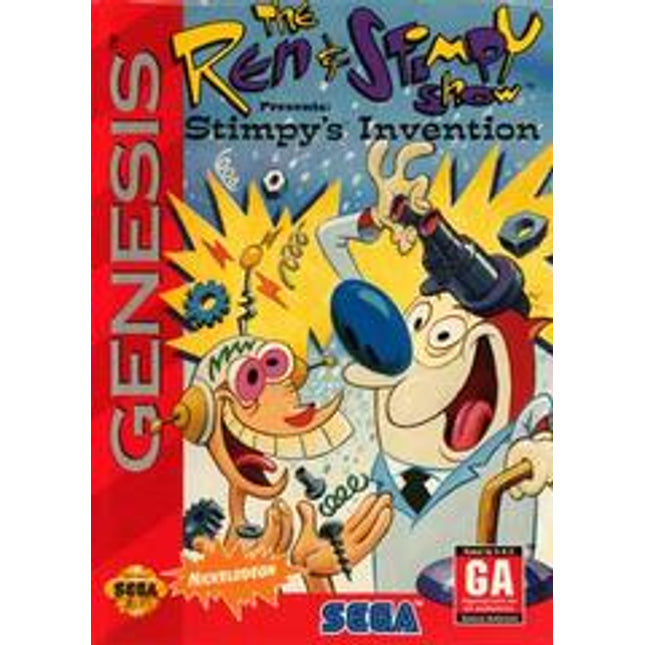 The Ren and Stimpy Show Stimpy's Invention - Sega Genesis