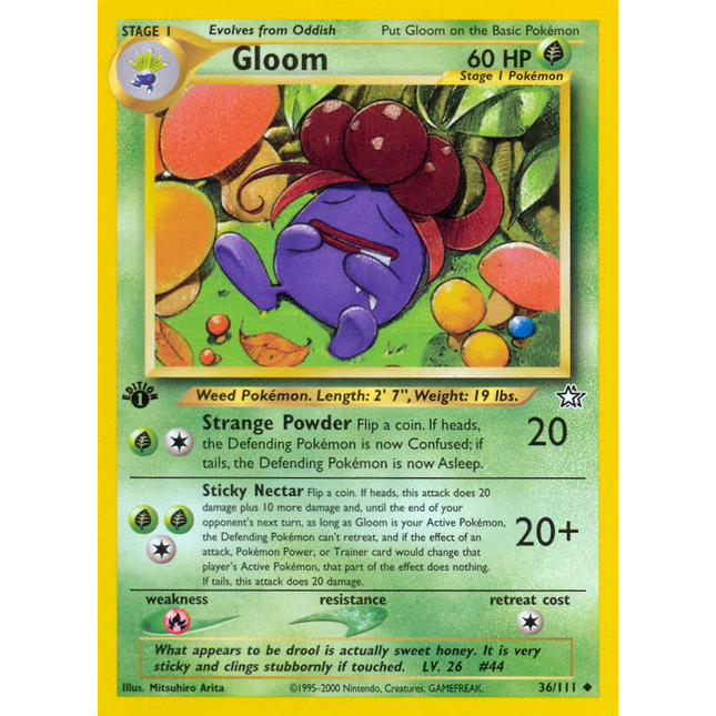 Gloom (36/111) [Neo Genesis 1st Edition]
