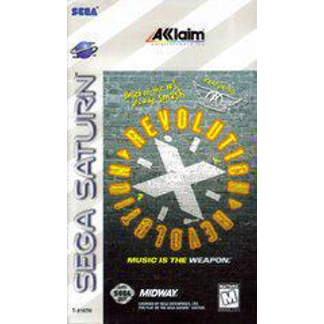 Revolution X - Sega Saturn